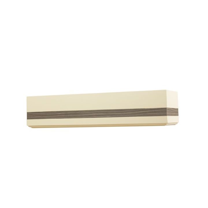 Cornișă pentru perdea și draperie Modern Bej din lemn Drift_Wood