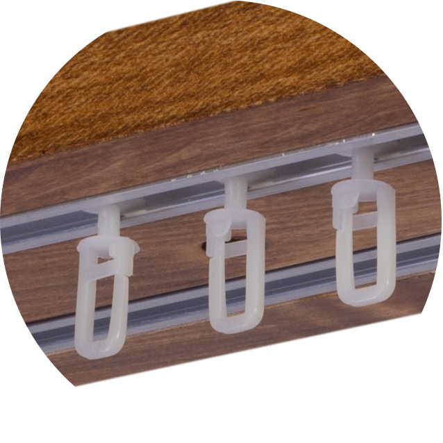 Cornișă pentru perdea și draperie Napoleon din lemn stejar Cornișă pentru perdea și draperie Napoleon din lemn Stejar