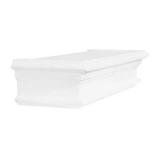 Cornișă pentru perdea și draperie Napoleon din lemn alb Cornișă pentru perdea și draperie Napoleon din lemn Alb