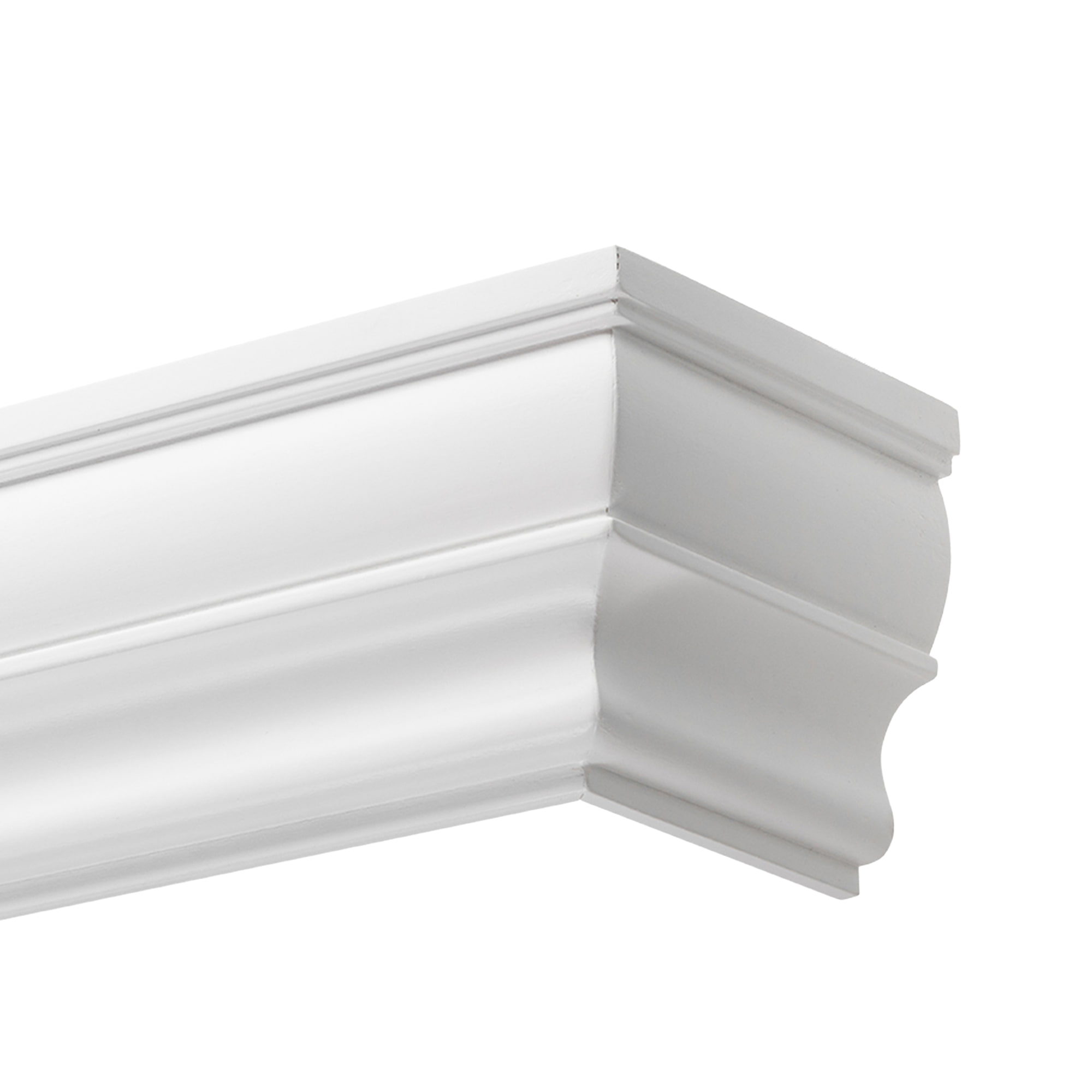 Cornișă pentru perdea și draperie Firenze din lemn alb Cornișă pentru perdea și draperie Firenze din lemn Alb