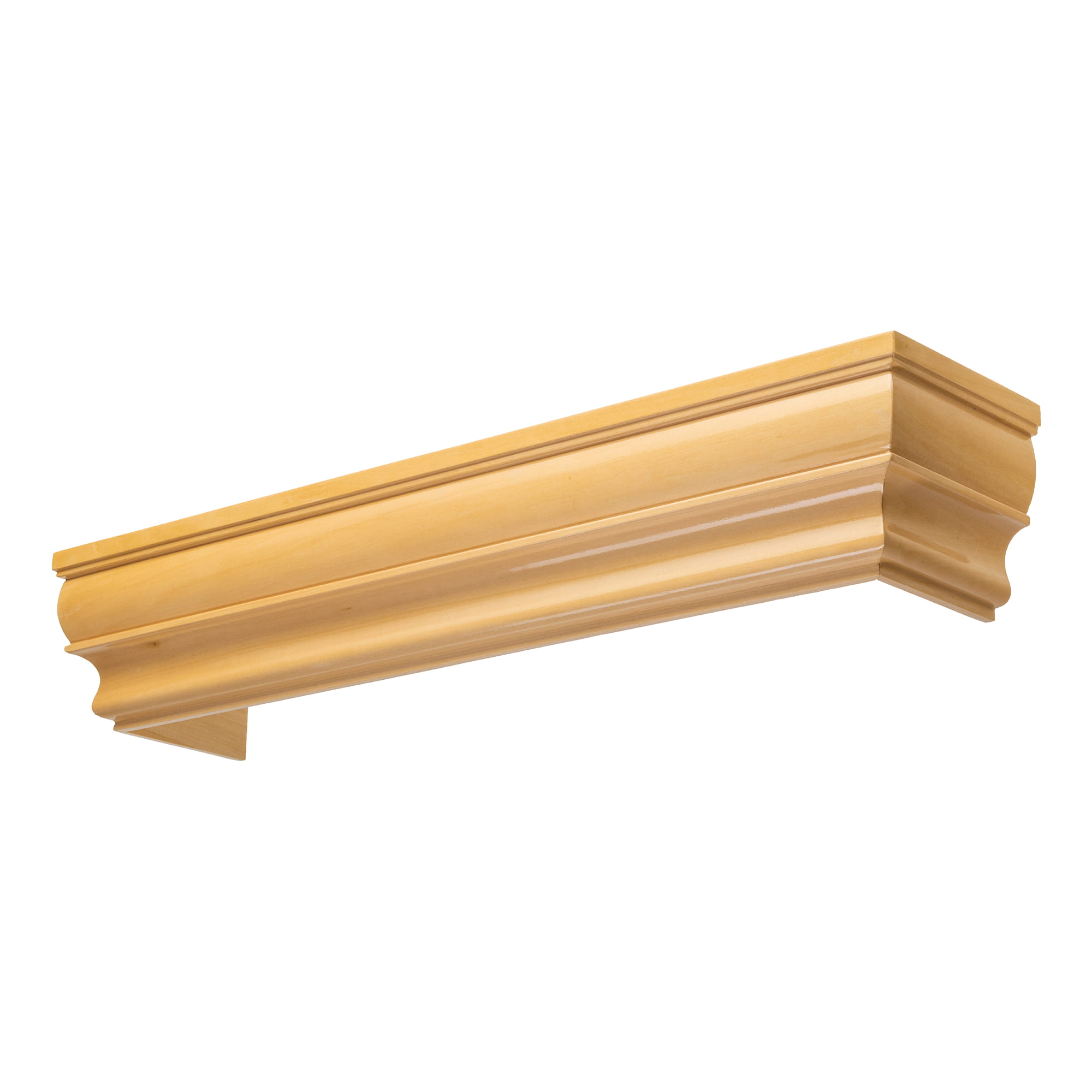 Cornișă pentru perdea și draperie Firenze din lemn natur Cornișă pentru perdea și draperie Firenze din lemn Natur