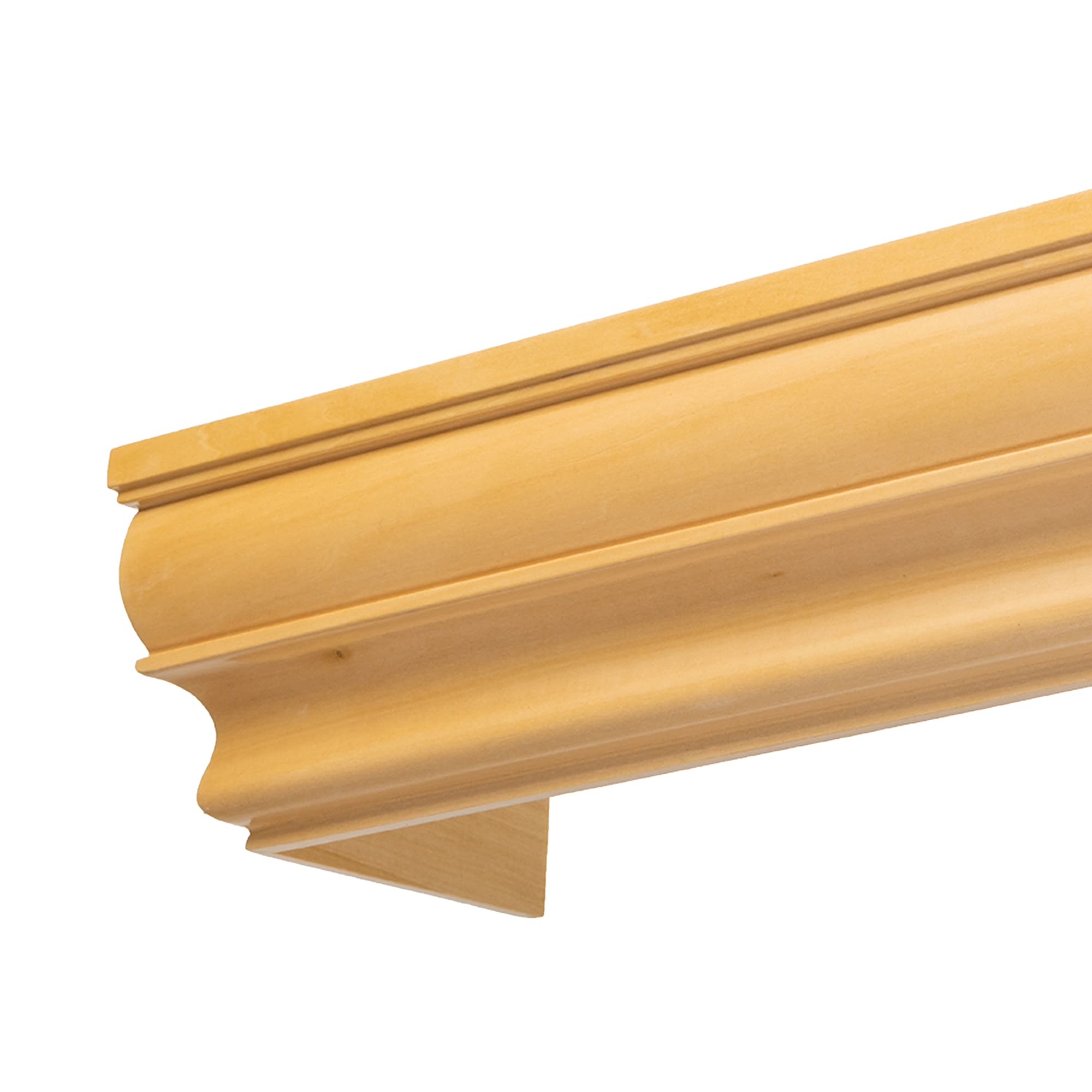 Cornișă pentru perdea și draperie Firenze din lemn natur Cornișă pentru perdea și draperie Firenze din lemn Natur