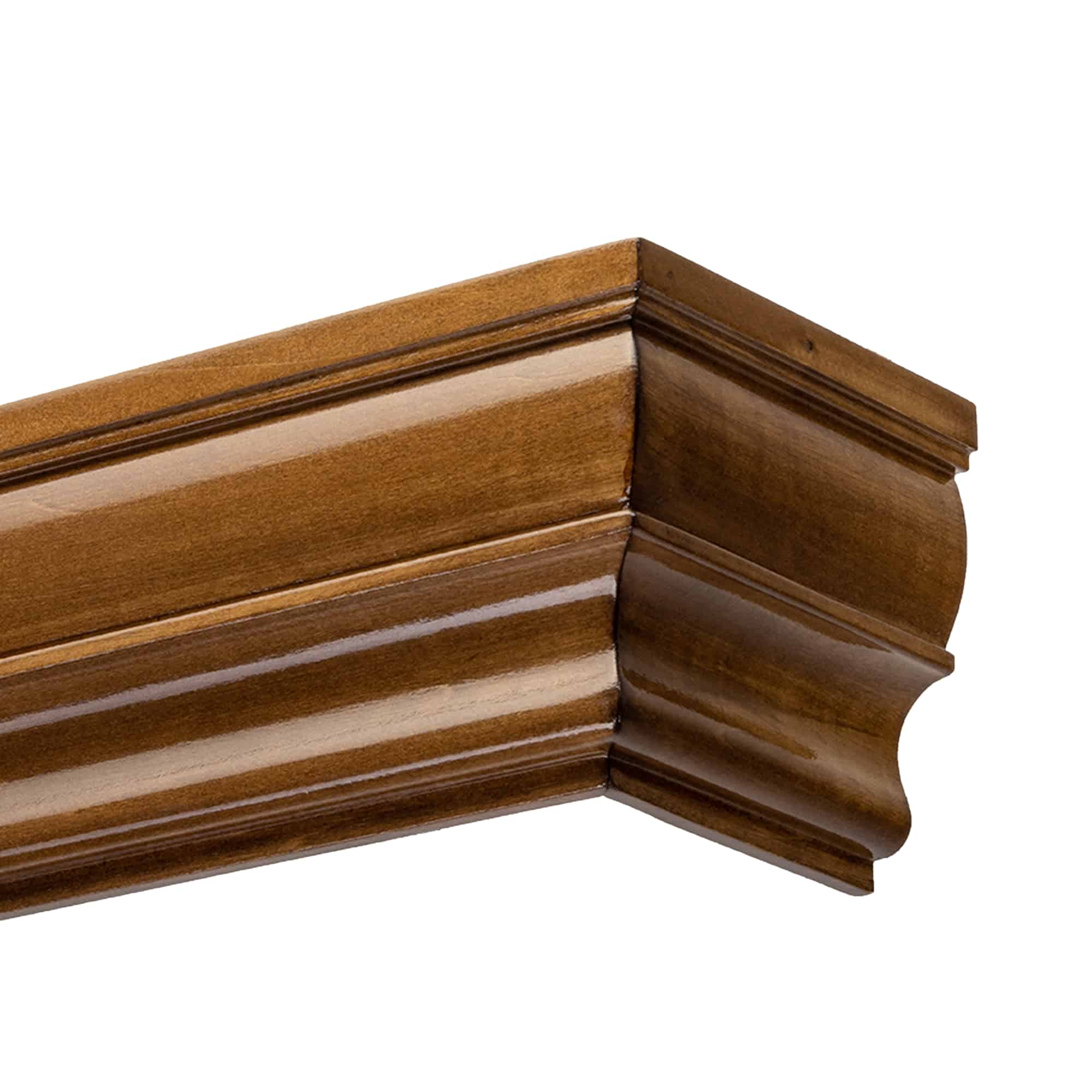 Cornișă pentru perdea și draperie Firenze din lemn stejar Cornișă pentru perdea și draperie Firenze din lemn Stejar