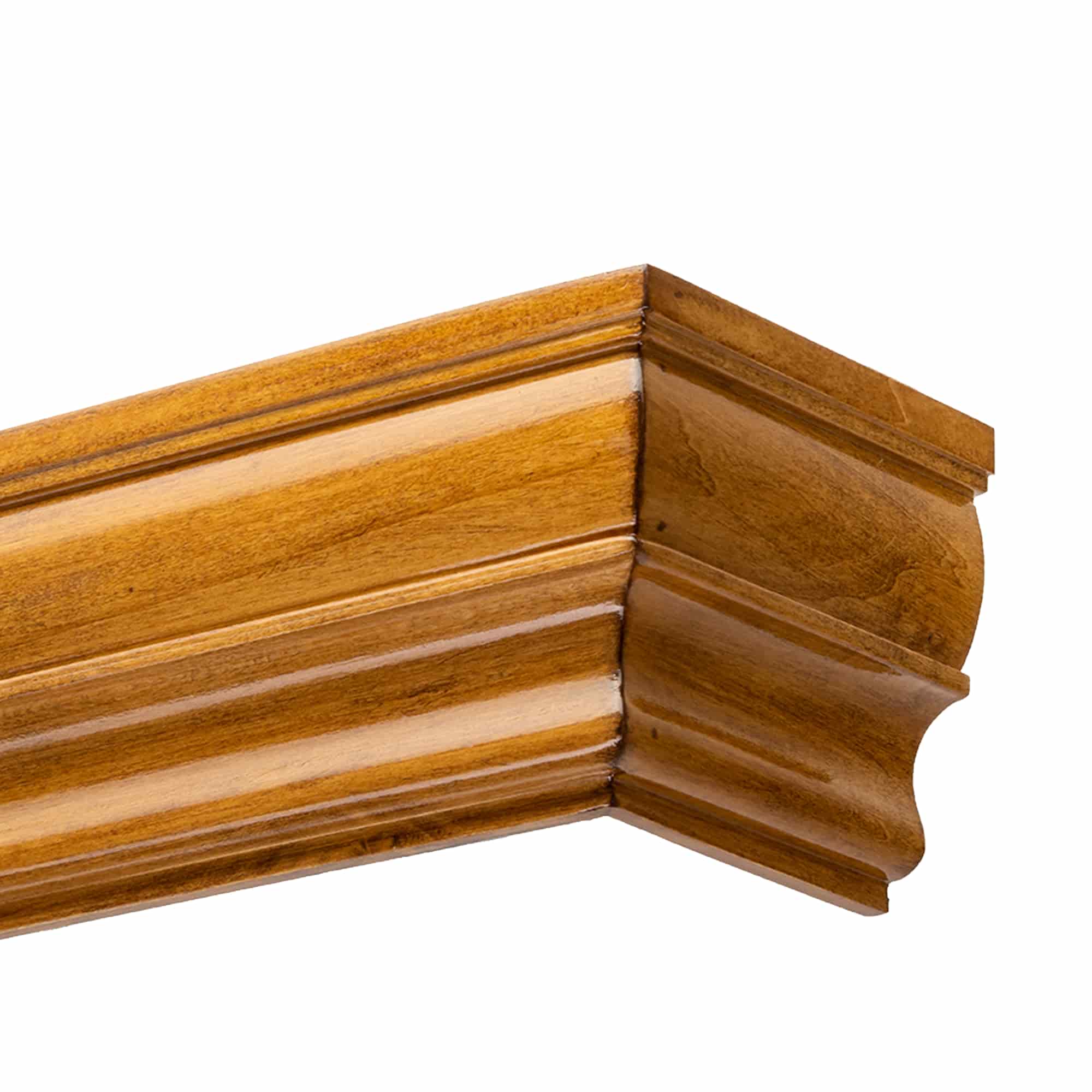 Cornișă pentru perdea și draperie Firenze din lemn stejar_auriu Cornișă pentru perdea și draperie Firenze din lemn Stejar_auriu