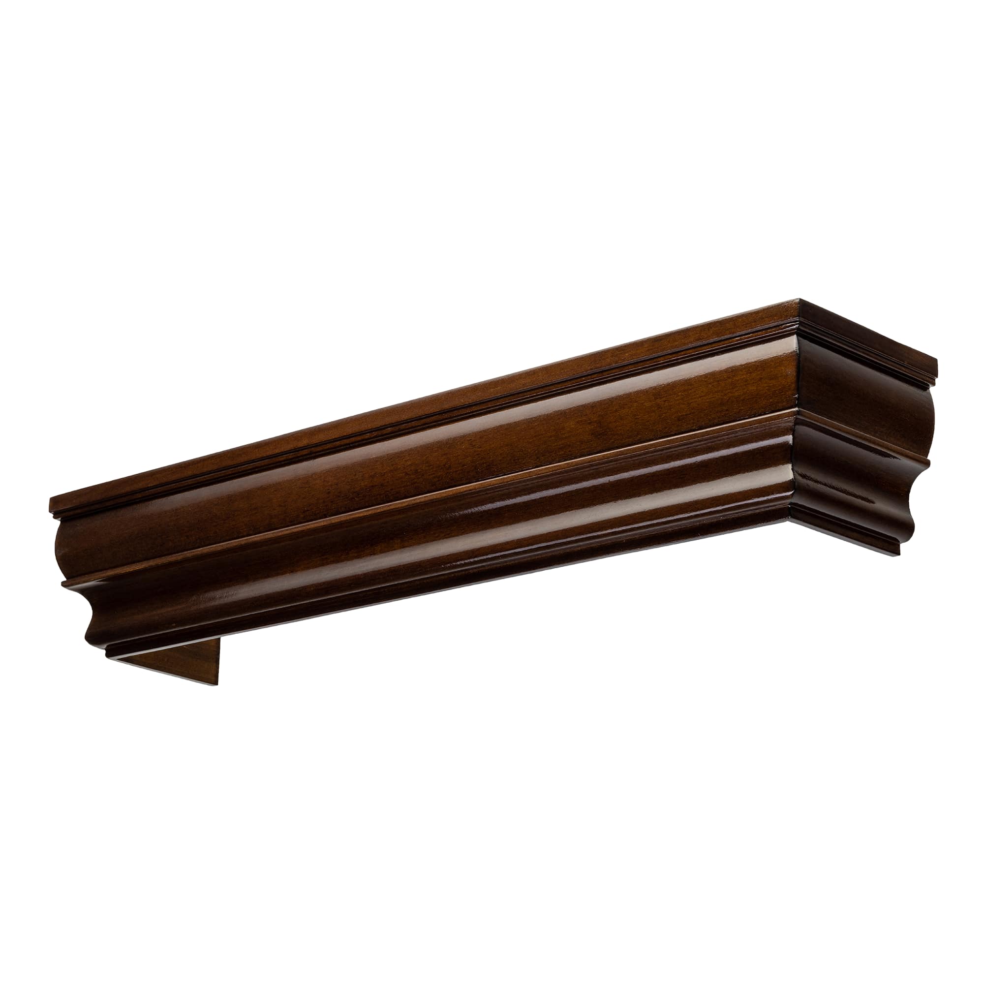 Cornișă pentru perdea și draperie Firenze din lemn nuc Cornișă pentru perdea și draperie Firenze din lemn Nuc