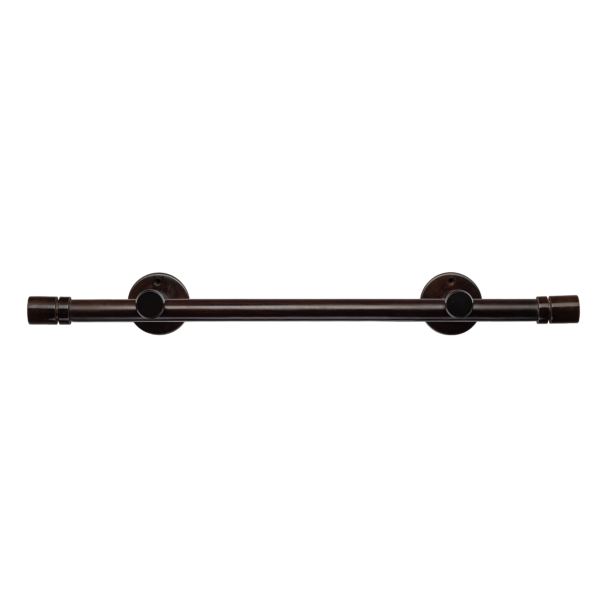 Galerie lemn perdea Cilindru Simplu 35 mm cu șină de aluminiu Wenge Galerie lemn perdea Cilindru Simplu 35 mm cu șină de aluminiu Wenge