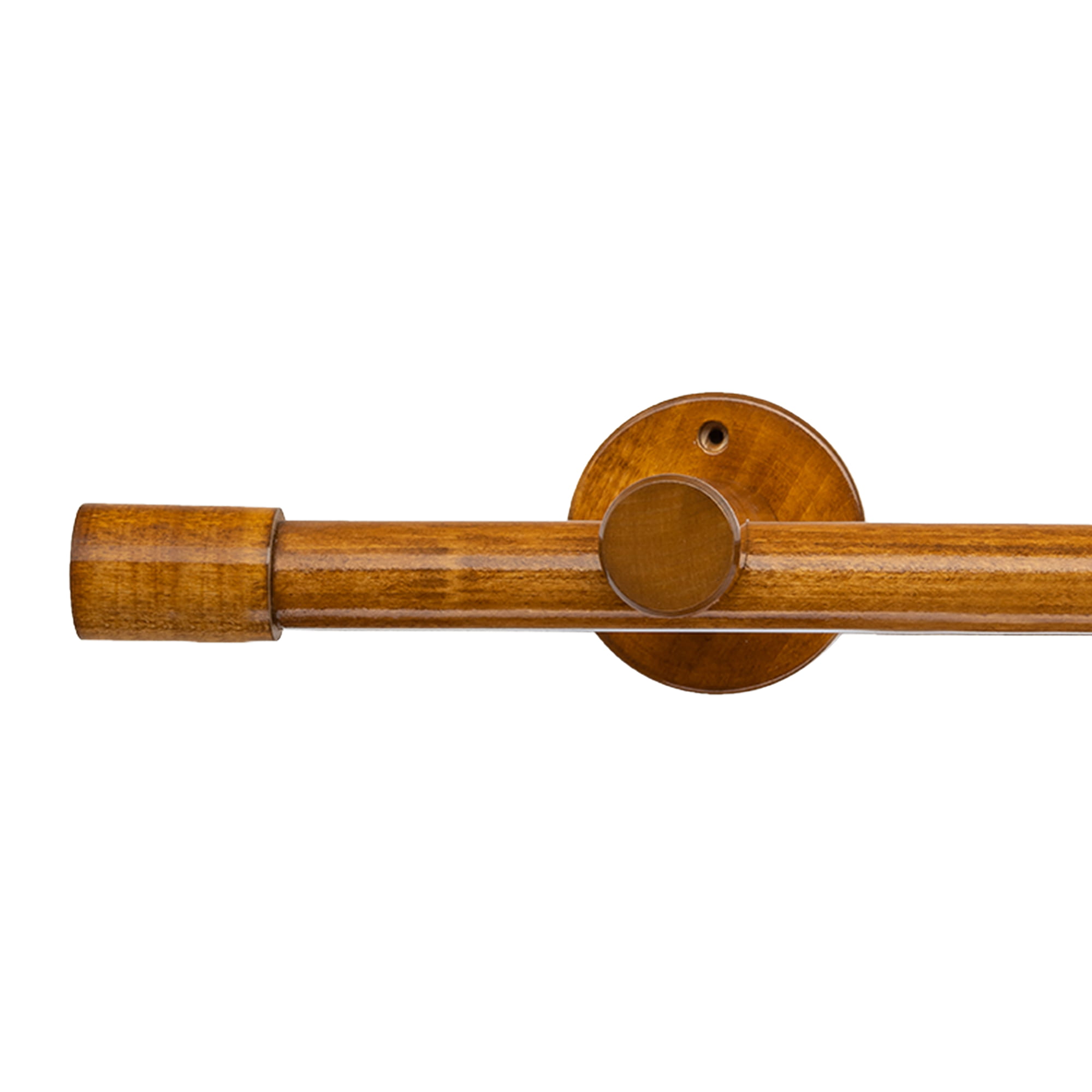 Galerie lemn perdea Luna Simplu 35 mm cu șină de aluminiu stejar_auriu Galerie lemn perdea Luna Simplu 35 mm cu șină de aluminiu Stejar_auriu