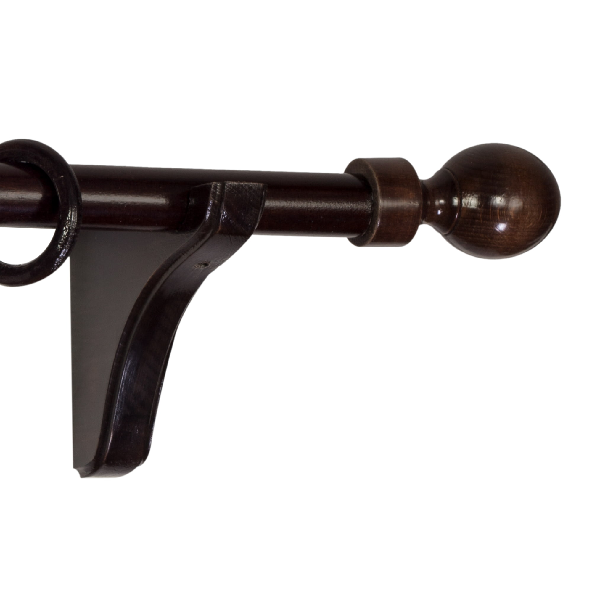 Galerie pentru perdea Decor Glob Simplu din lemn Wenge Galerie pentru perdea Decor Glob Simplu din lemn Wenge