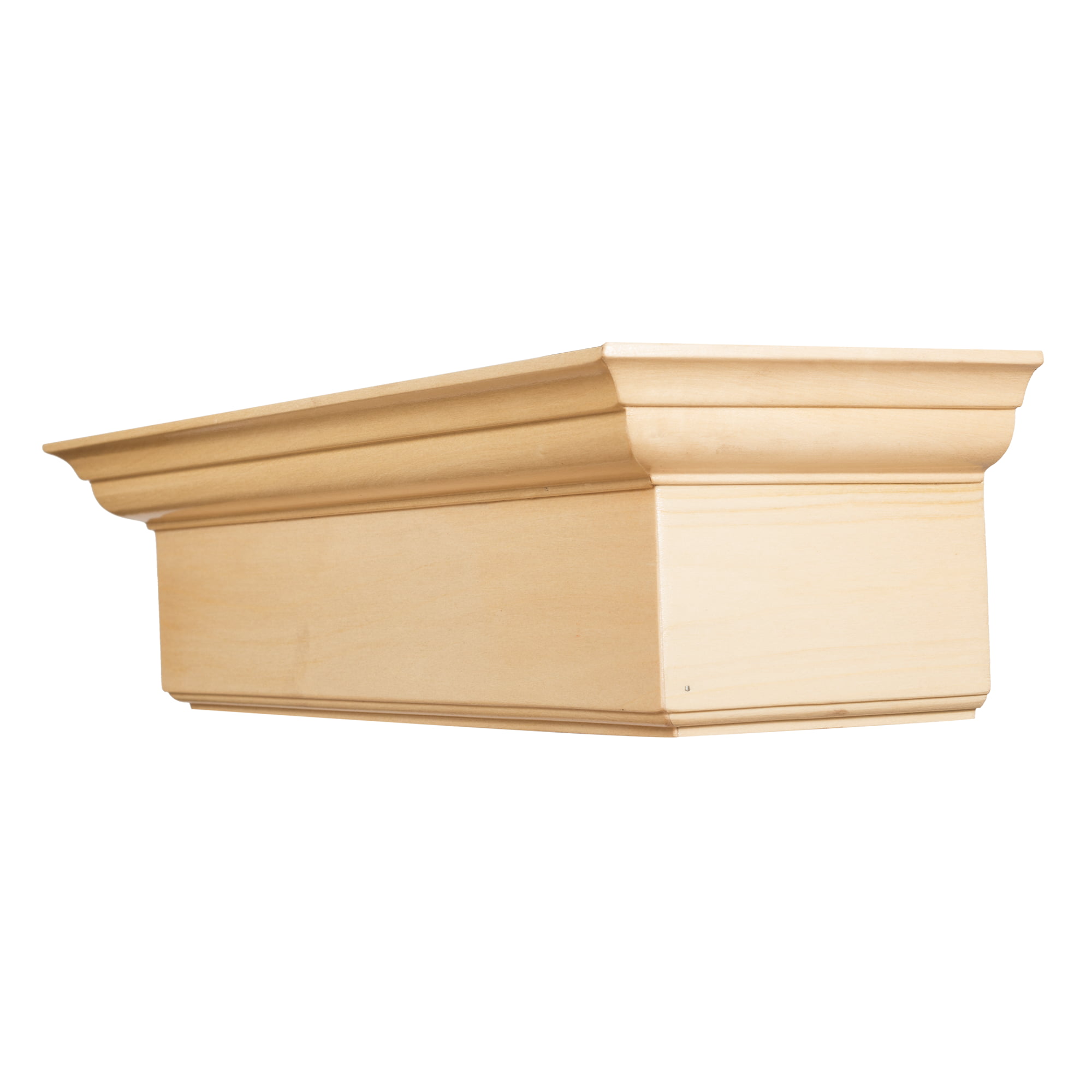 Cornișă pentru perdea și draperie Filip Classic din lemn natur Cornișă pentru perdea și draperie Filip Classic din lemn Natur