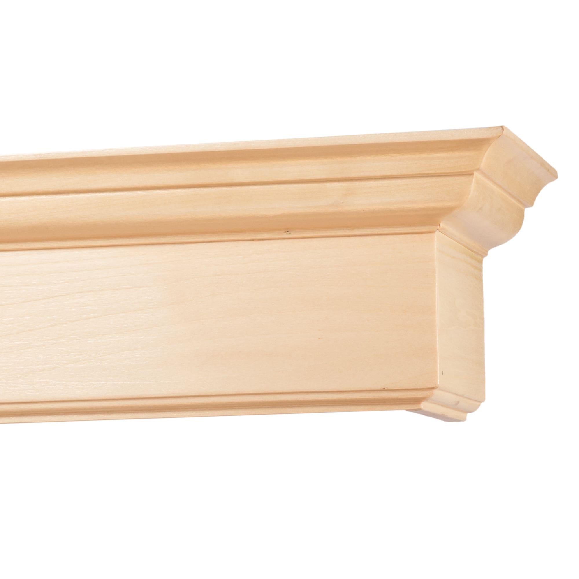 Cornișă pentru perdea și draperie Filip Classic din lemn natur Cornișă pentru perdea și draperie Filip Classic din lemn Natur