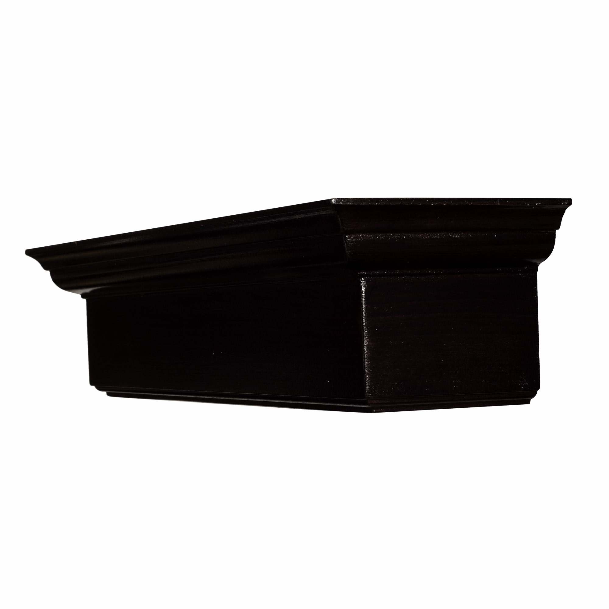 Cornișă pentru perdea și draperie Filip Classic din lemn negru Cornișă pentru perdea și draperie Filip Classic din lemn Negru