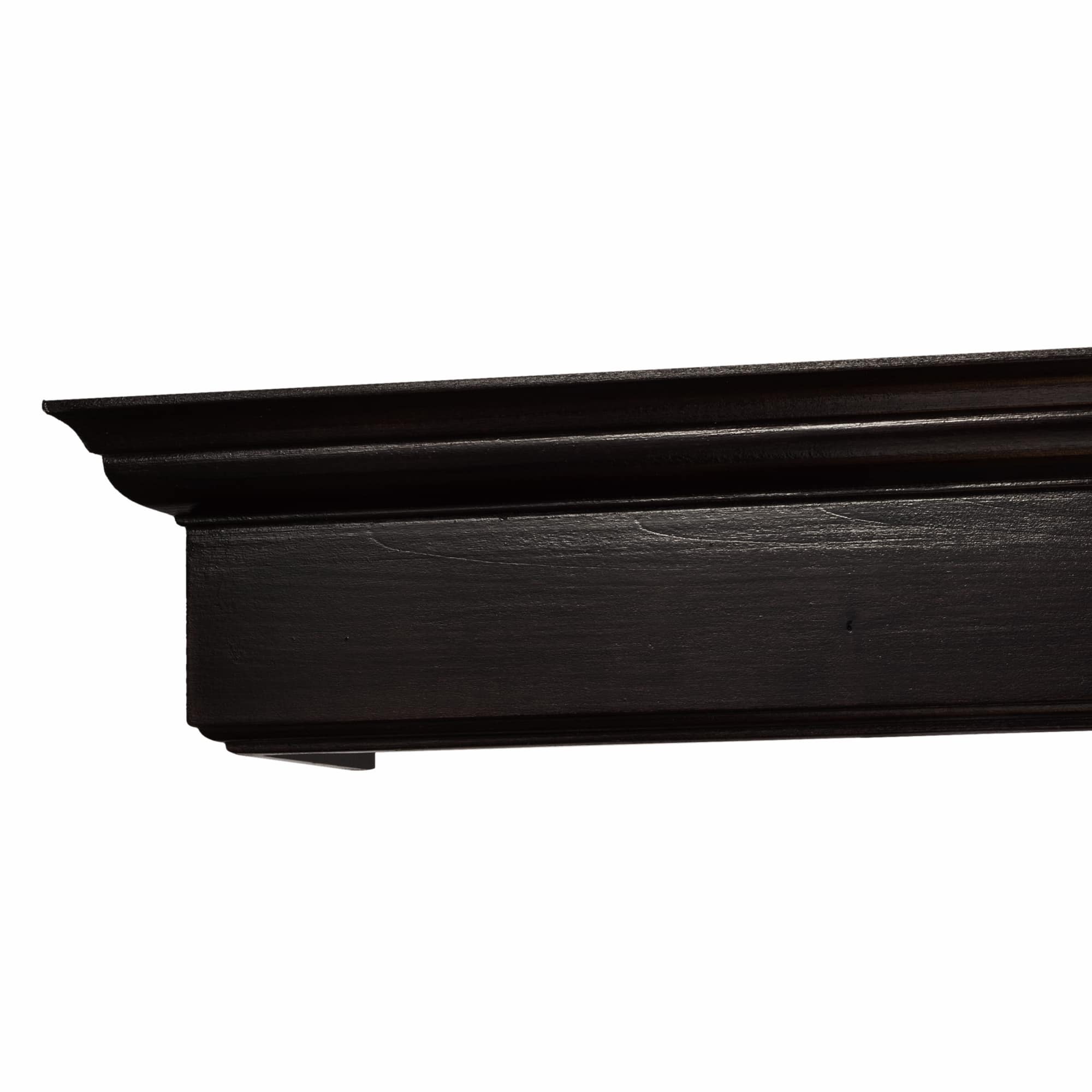 Cornișă pentru perdea și draperie Filip Classic din lemn negru Cornișă pentru perdea și draperie Filip Classic din lemn Negru