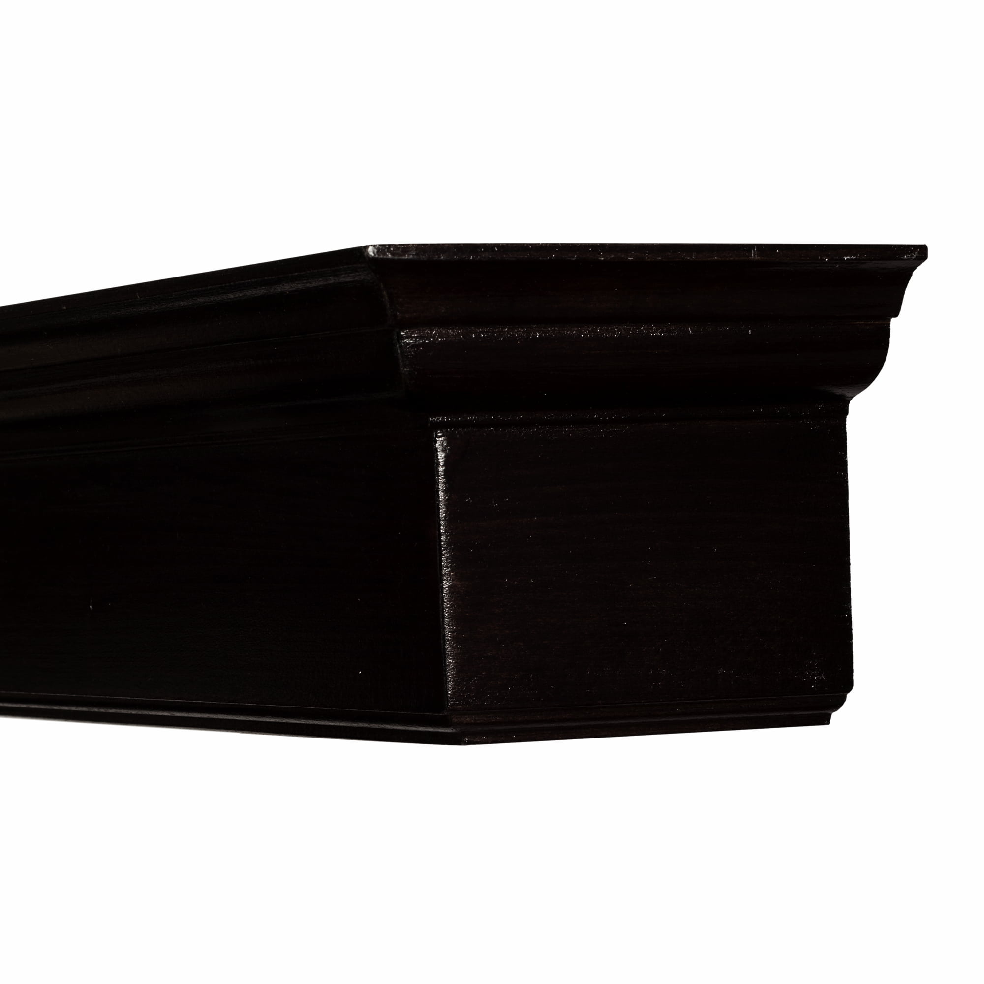 Cornișă pentru perdea și draperie Filip Classic din lemn negru Cornișă pentru perdea și draperie Filip Classic din lemn Negru