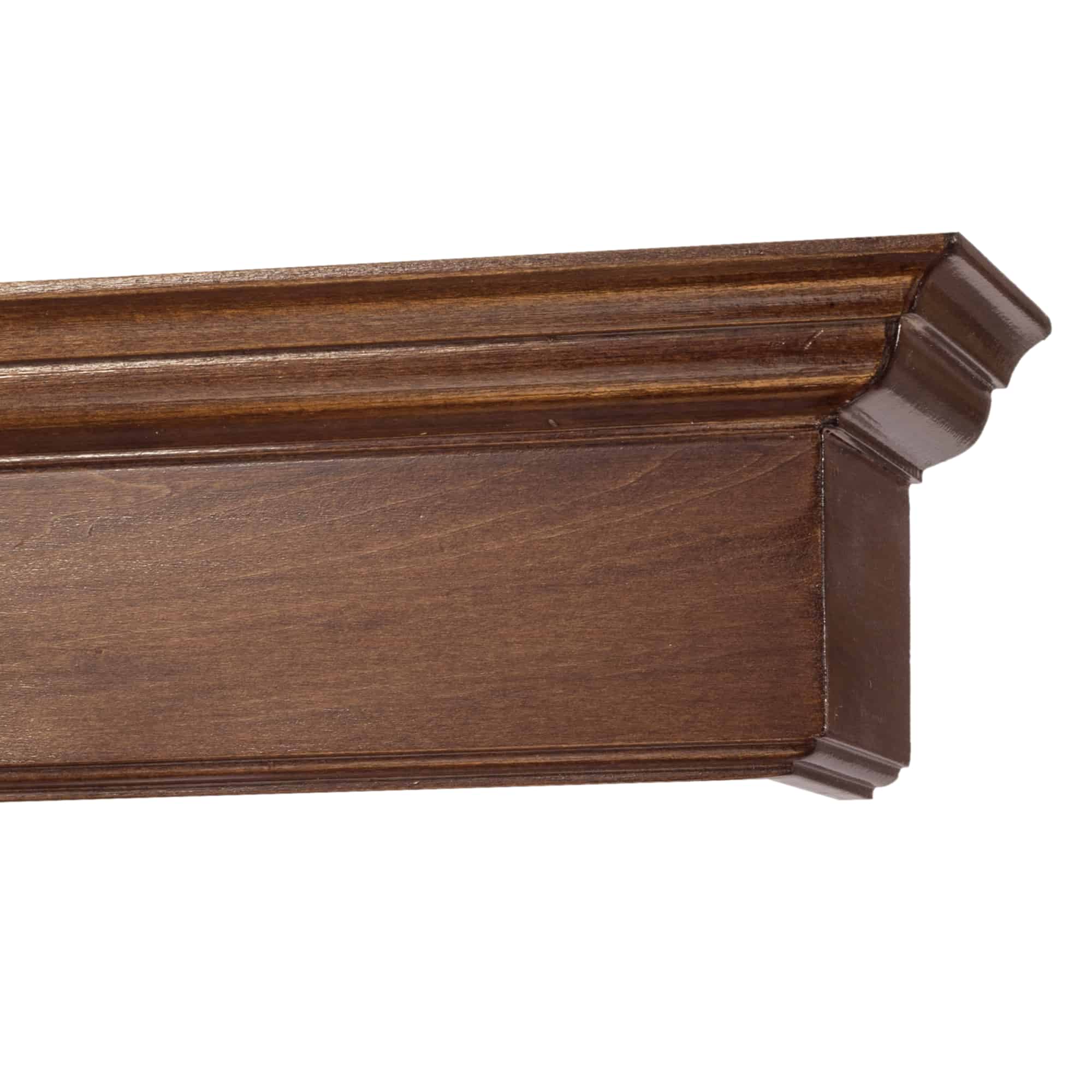 Cornișă pentru perdea și draperie Filip Classic din lemn nuc Cornișă pentru perdea și draperie Filip Classic din lemn Nuc