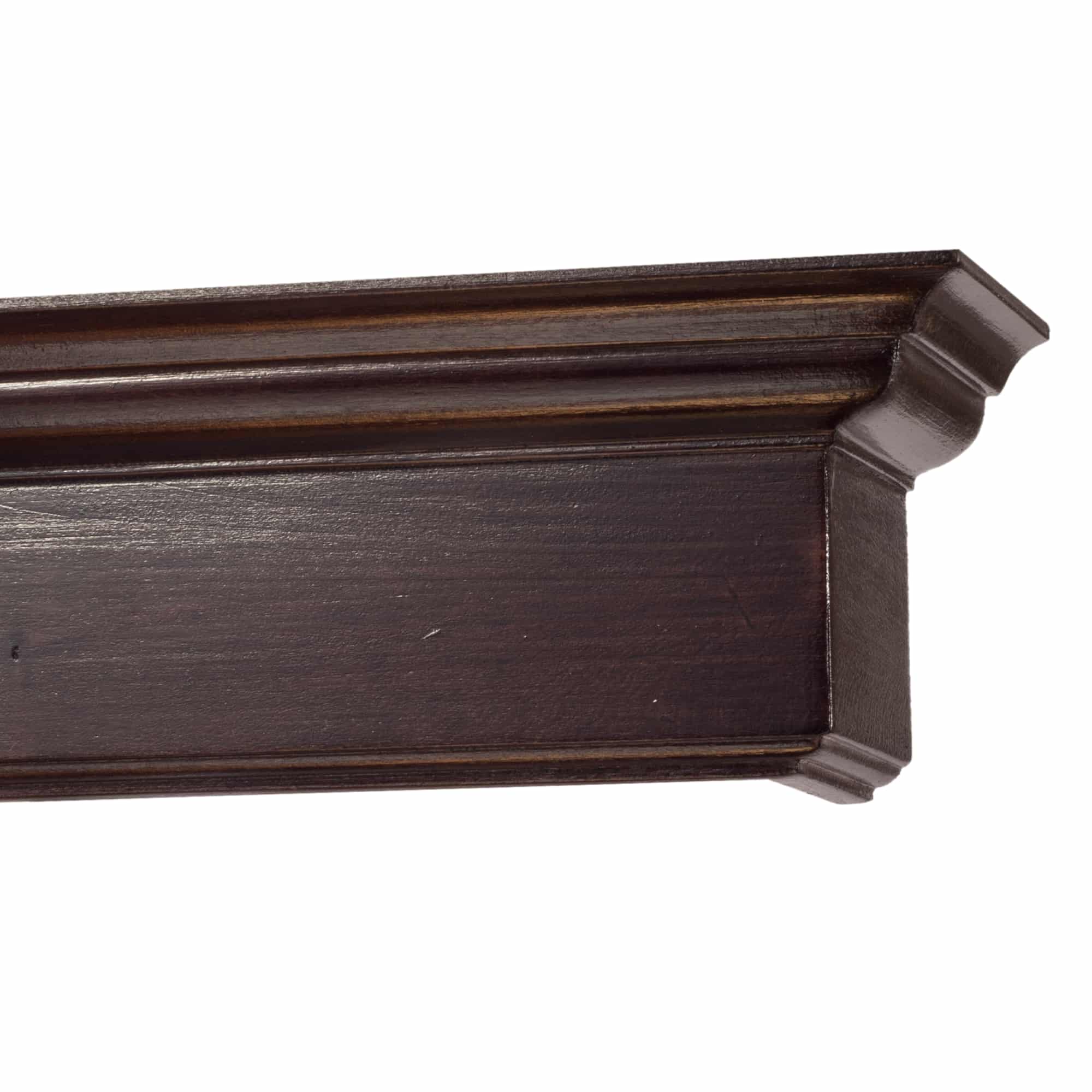 Cornișă pentru perdea și draperie Filip Classic din lemn wenge Cornișă pentru perdea și draperie Filip Classic din lemn Wenge