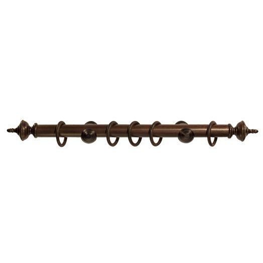 Galerie lemn perdea Saly Simple Ø 35mm Wenge Galerie lemn perdea Saly Simple Ø 35mm Wenge