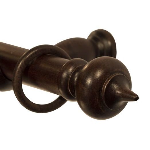 Galerie lemn perdea Stella Simple Ø 35mm Wenge Galerie lemn perdea Stella Simple Ø 35mm Wenge