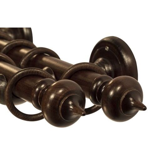 Galerie lemn perdea Stella Double Ø 35mm Wenge