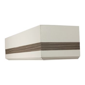 Cornișă pentru perdea și draperie Modern Alb din lemn